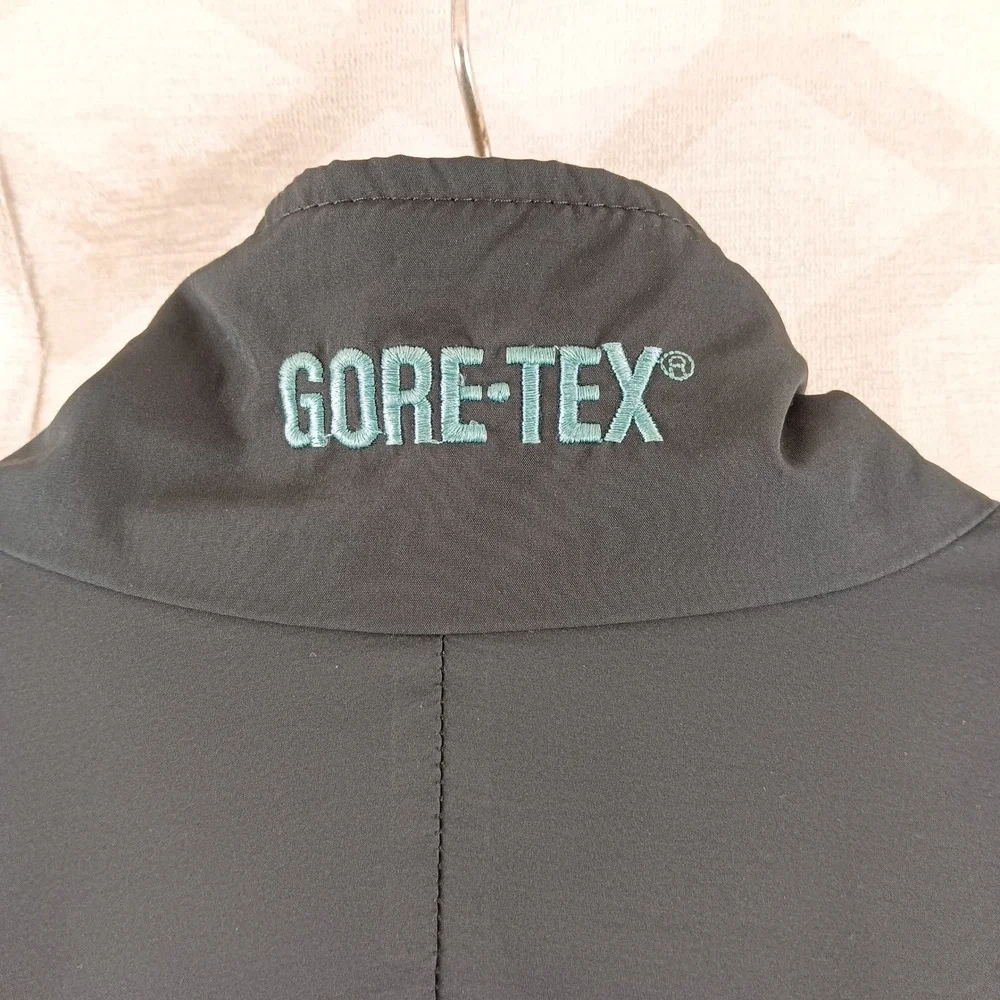 IN Sport Gore-Tex Men's Jacket Teal Blue Colorblock Windbreaker‎ Small - Picture 9 of 9